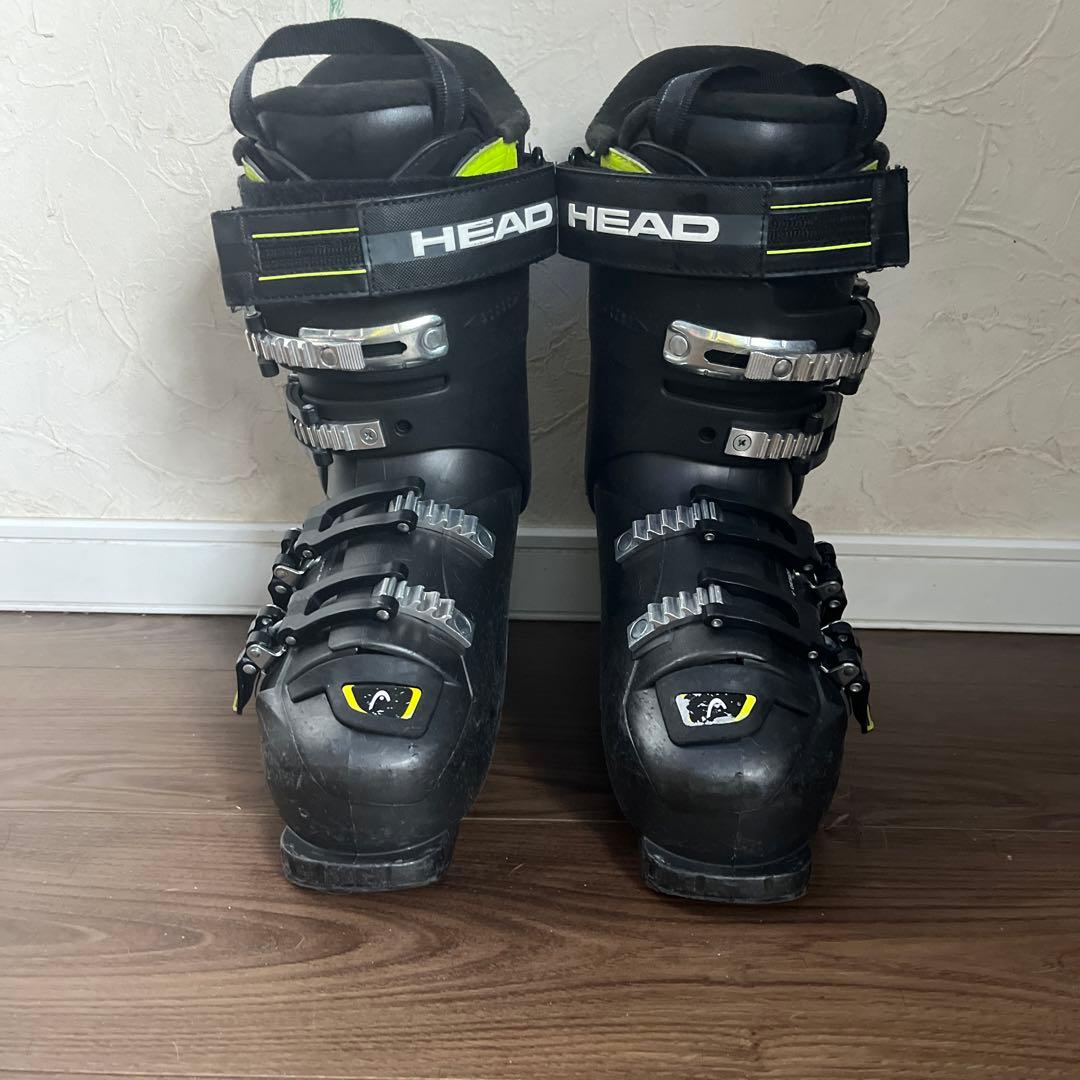 HEAD スキー ブーツ ブラック/イエロー