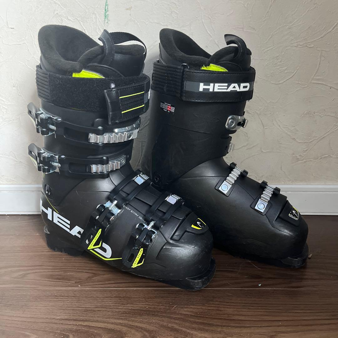 HEAD スキー ブーツ ブラック/イエロー