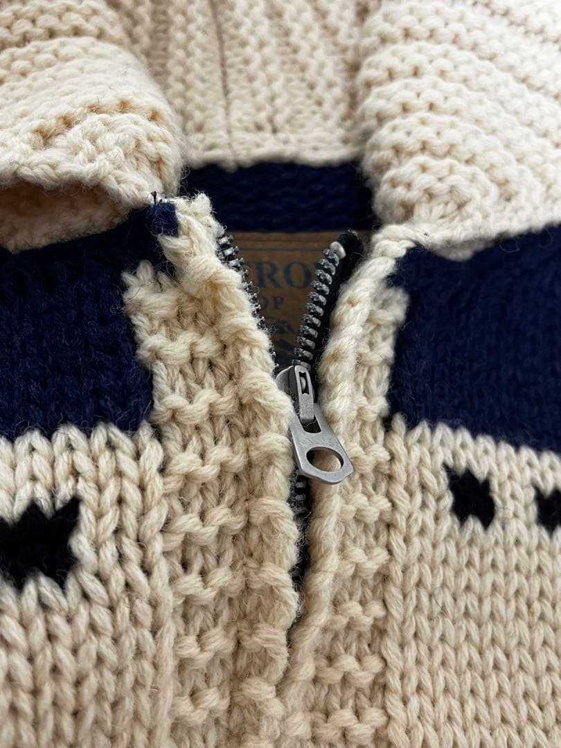 OLD CROW GLAD HAND カウチンニット