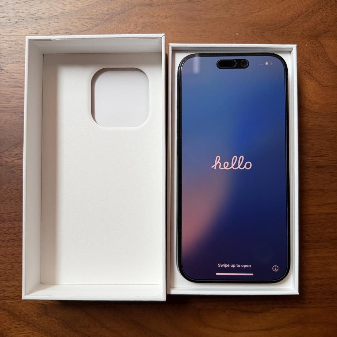 iPhone 15 Pro 本体 バッテリ86% 256GB 2024/2 美品