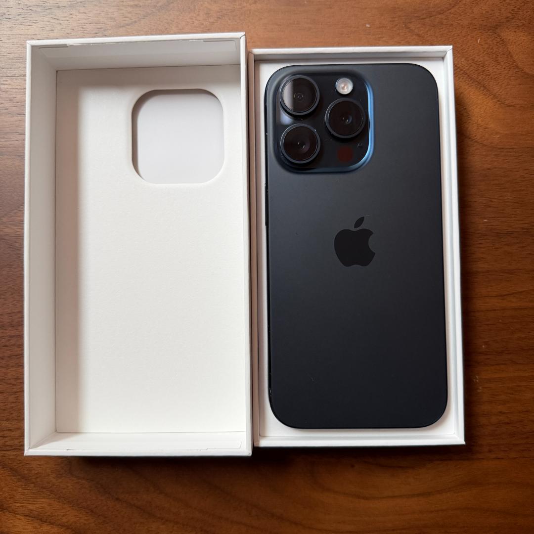 iPhone 15 Pro 本体 バッテリ86% 256GB 2024/2 美品