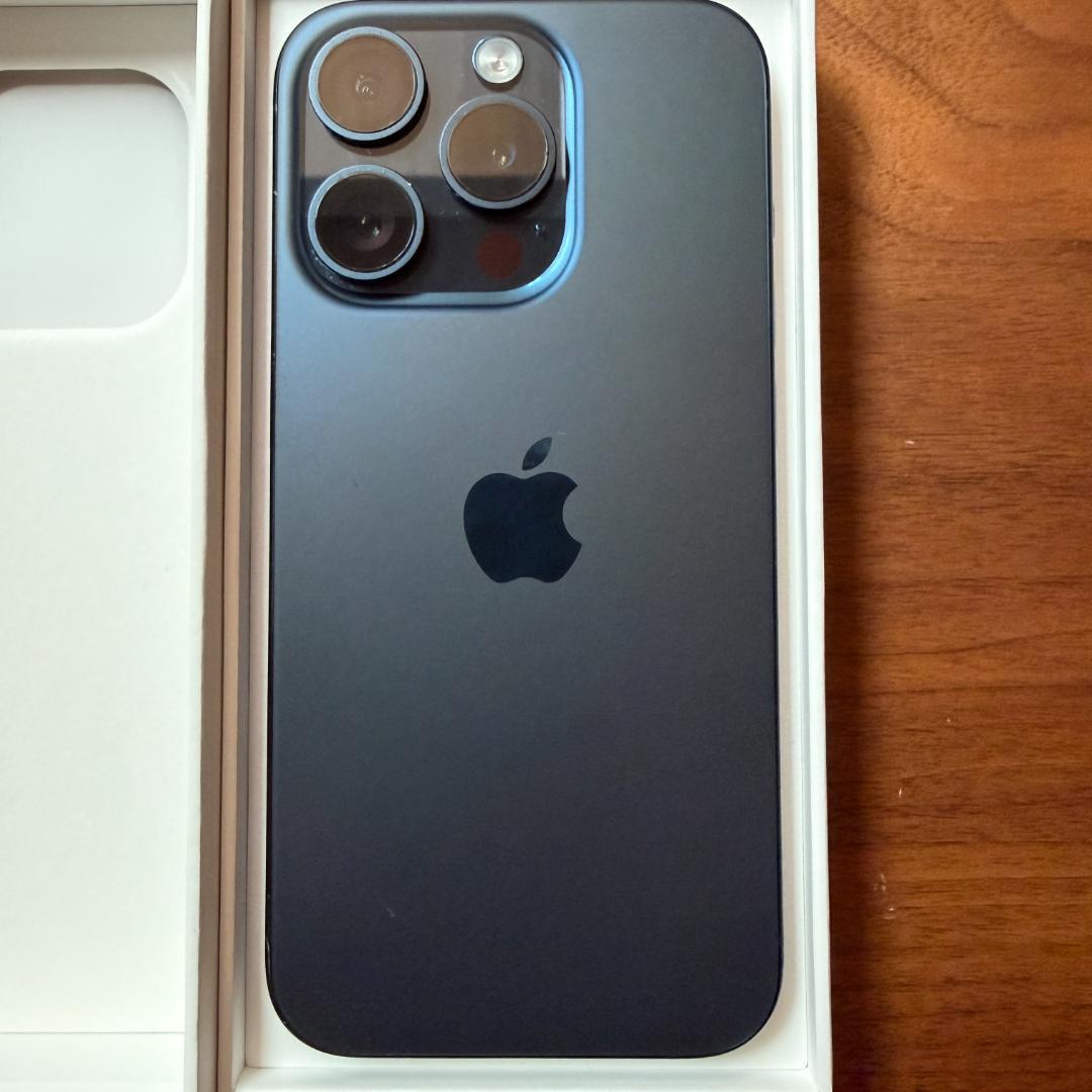 iPhone 15 Pro 本体 バッテリ86% 256GB 2024/2 美品