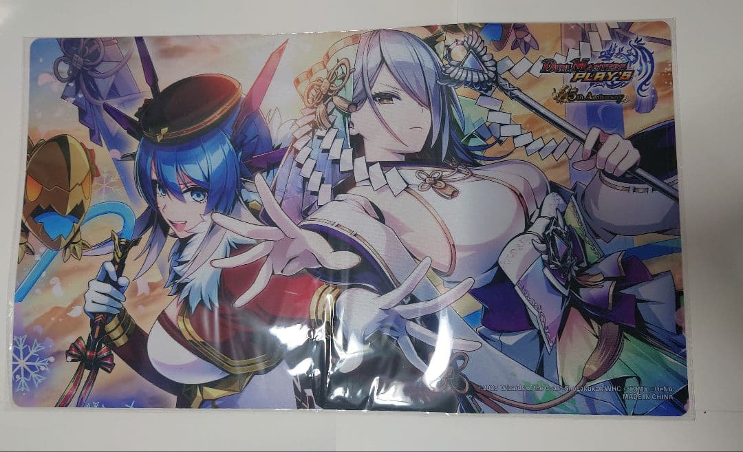 デュエプレフェス プレイマット　誣の頂 ウェディング　QED 5周年記念