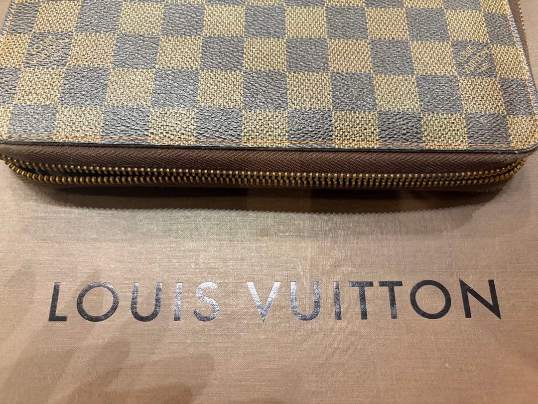 最終価格　百貨店購入品　LOUIS VUITTON ダミエ長財布　ルイ・ヴィトン