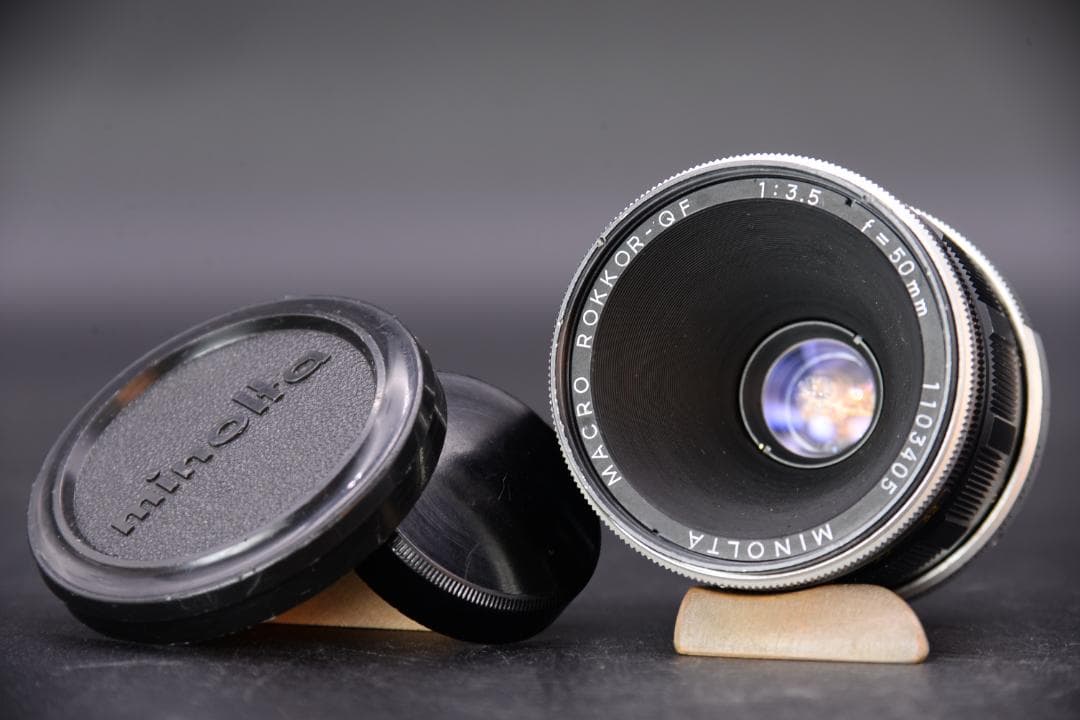 【希少】ミノルタ Macro Rokkor QF 50mm f3.5 L39