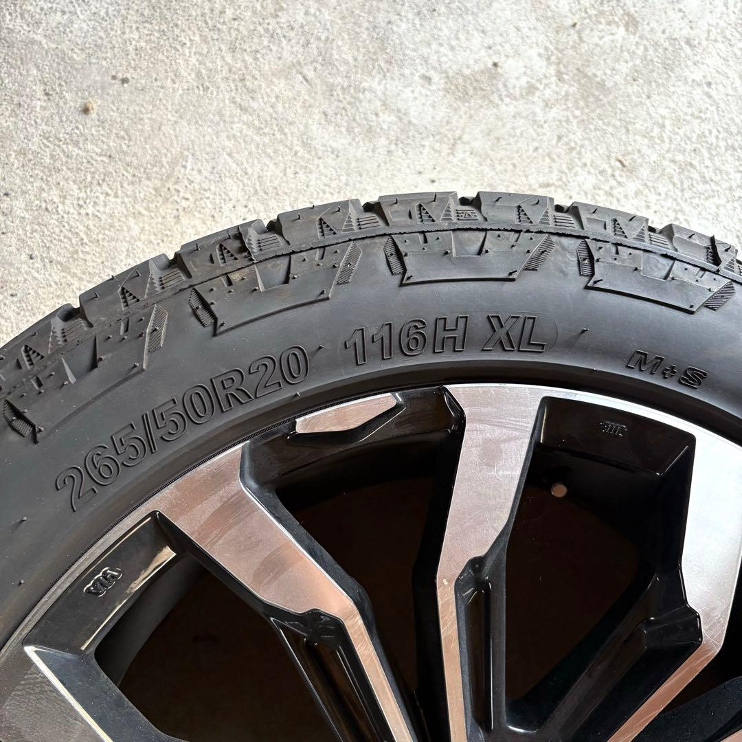 【LOWENHART】GXL106 20インチ265/50R20４本セット