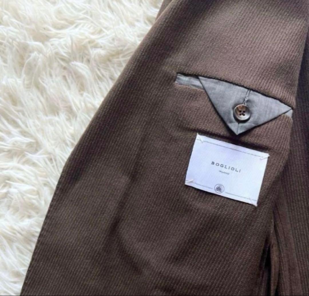 BOGLIOLI K.JACKET 新ロゴ ブラウン ジャケット48