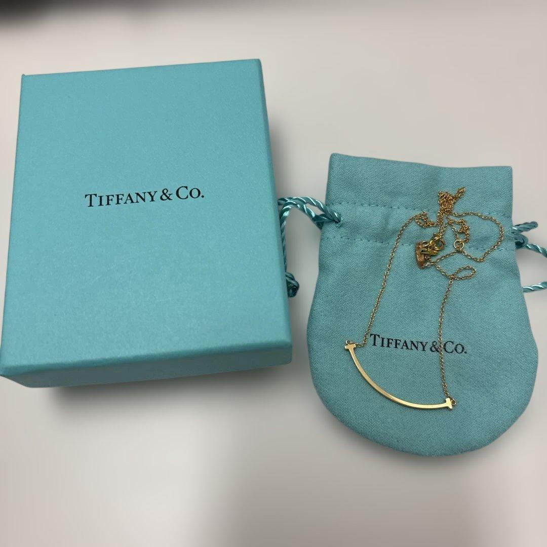ティファニー Tスマイル ネックレス スモール