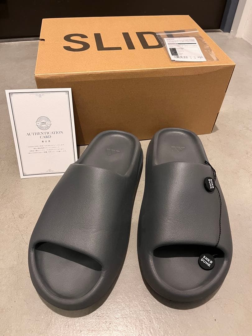 adidas yeezy slide サンダル slate grey 29.5