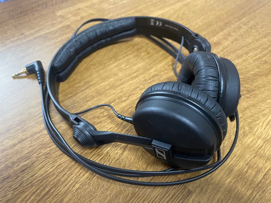 【高橋】Sennheiser HD 25 有線ヘッドセット ブラック