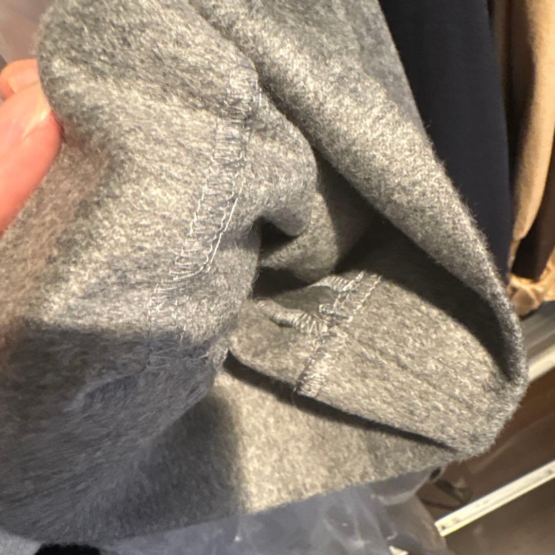 パンツ AURALEECASHMERE MOLESKIN TWO-TUCK SLACKS