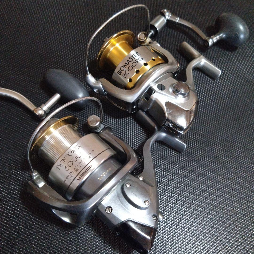 シマノ ツインパワー 6000 バイオマスター 8000PG