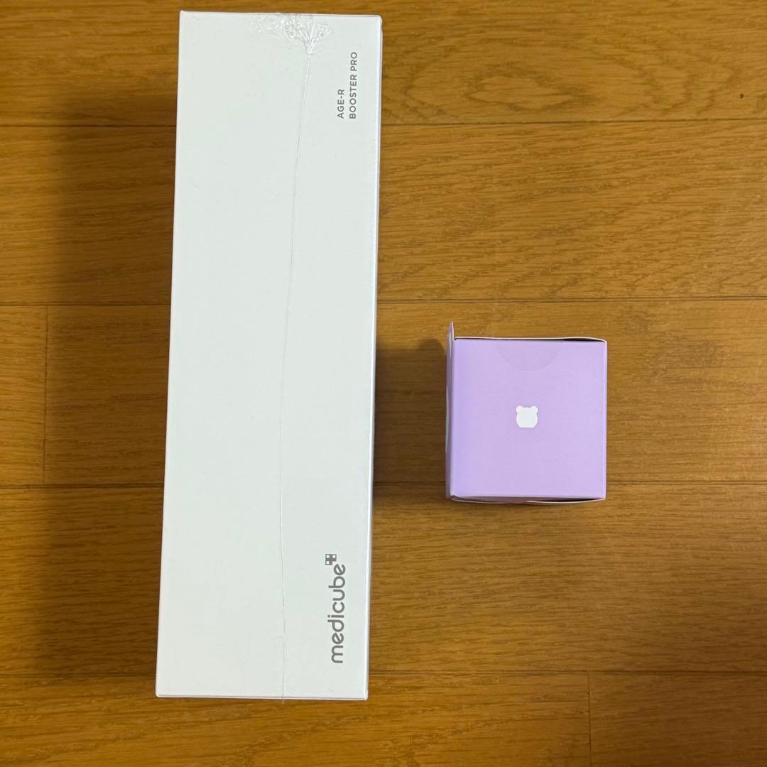 メディキューブ 美顔器 AGE-R ブースタープロ くま　キャップ付き