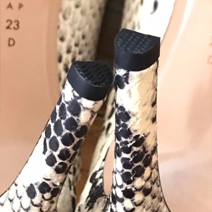 【新品】銀座かねまつ / パイソン ミュール