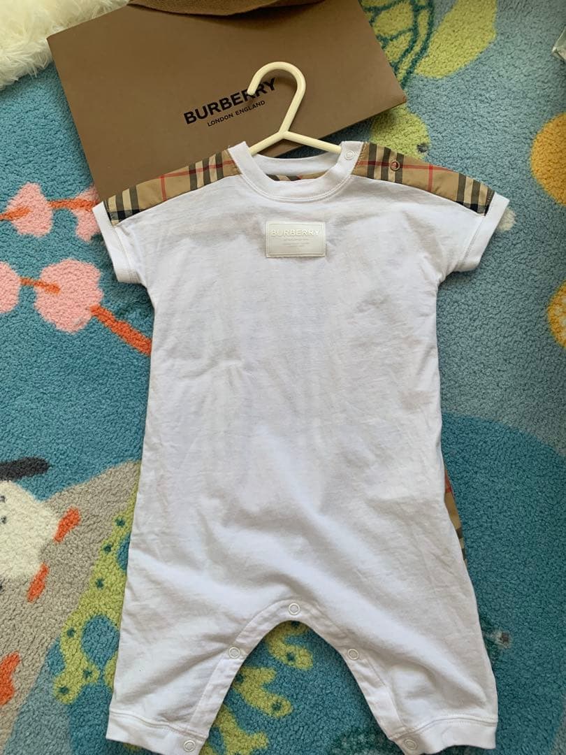 Burberry ベビー ロンパース チェック柄6ヶ月