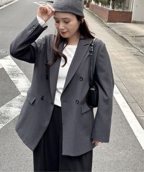 JOURNAL STANDARD ウールライクストレッチジャケット グレー 38