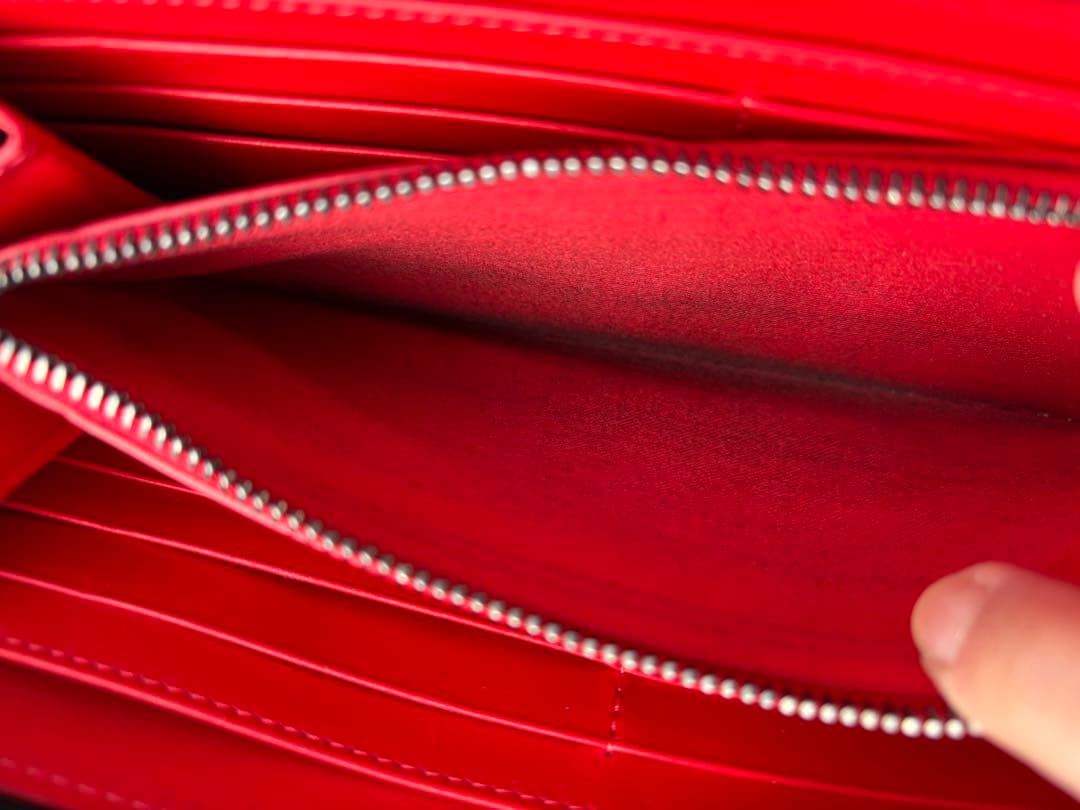 クリスチャンルブタン パネトーネ 長財布 スタッズ ブルー 正規品　青