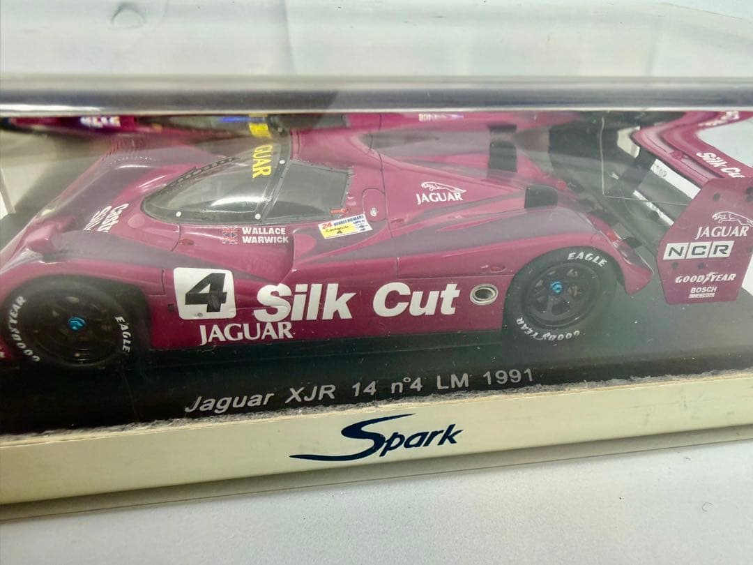【希少・絶版】スパーク 1/43 ジャガー XJR-14 ルマン 1991 #4
