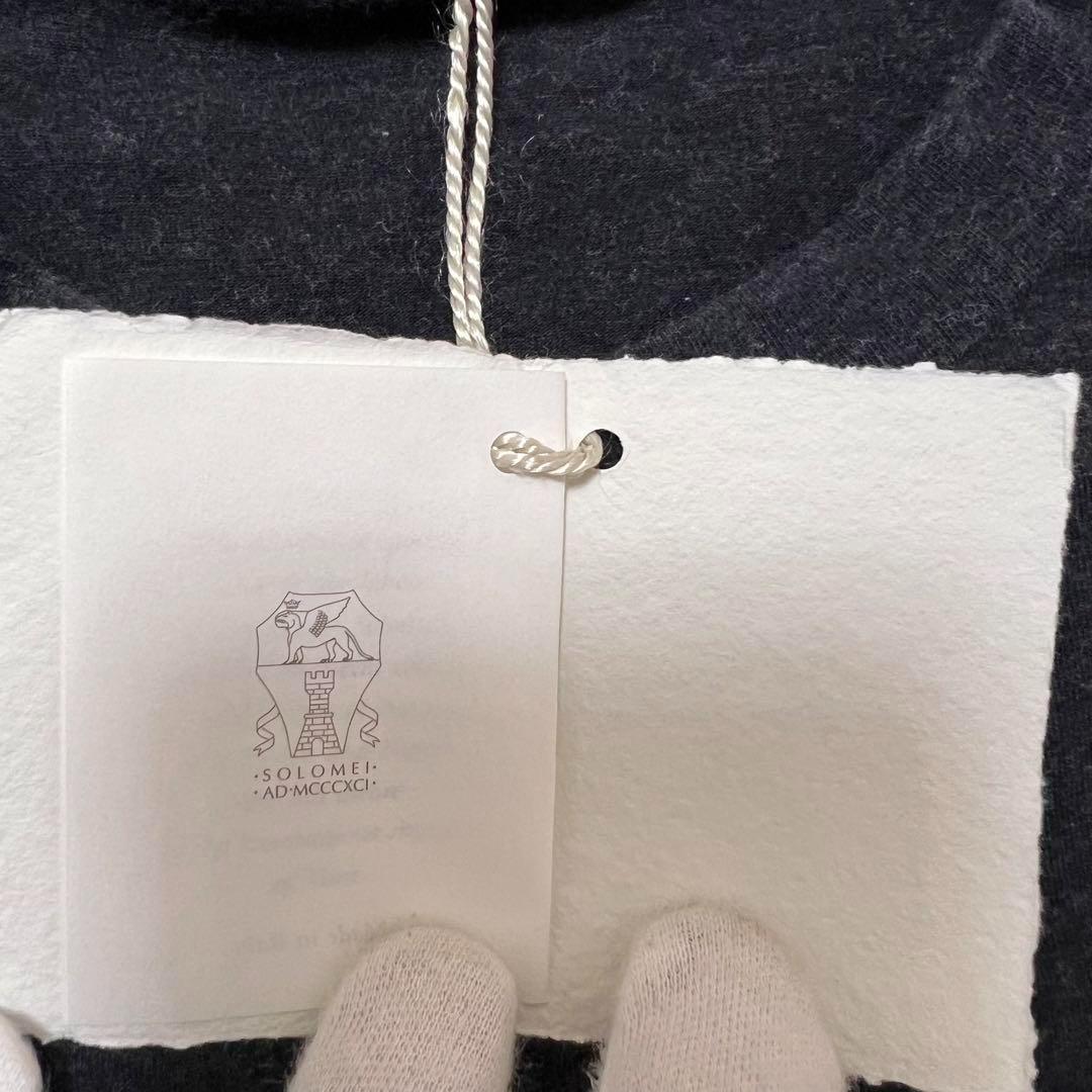 【新品タグ付き】ブルネロクチネリ　コットン グレー 長袖カットソー 定価半額以下