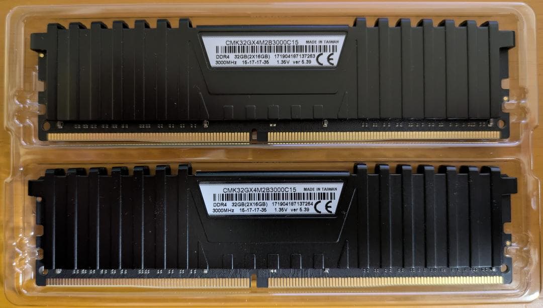 メモリー Corsair Vengeance LPX 32GB DDR4 3000MHz