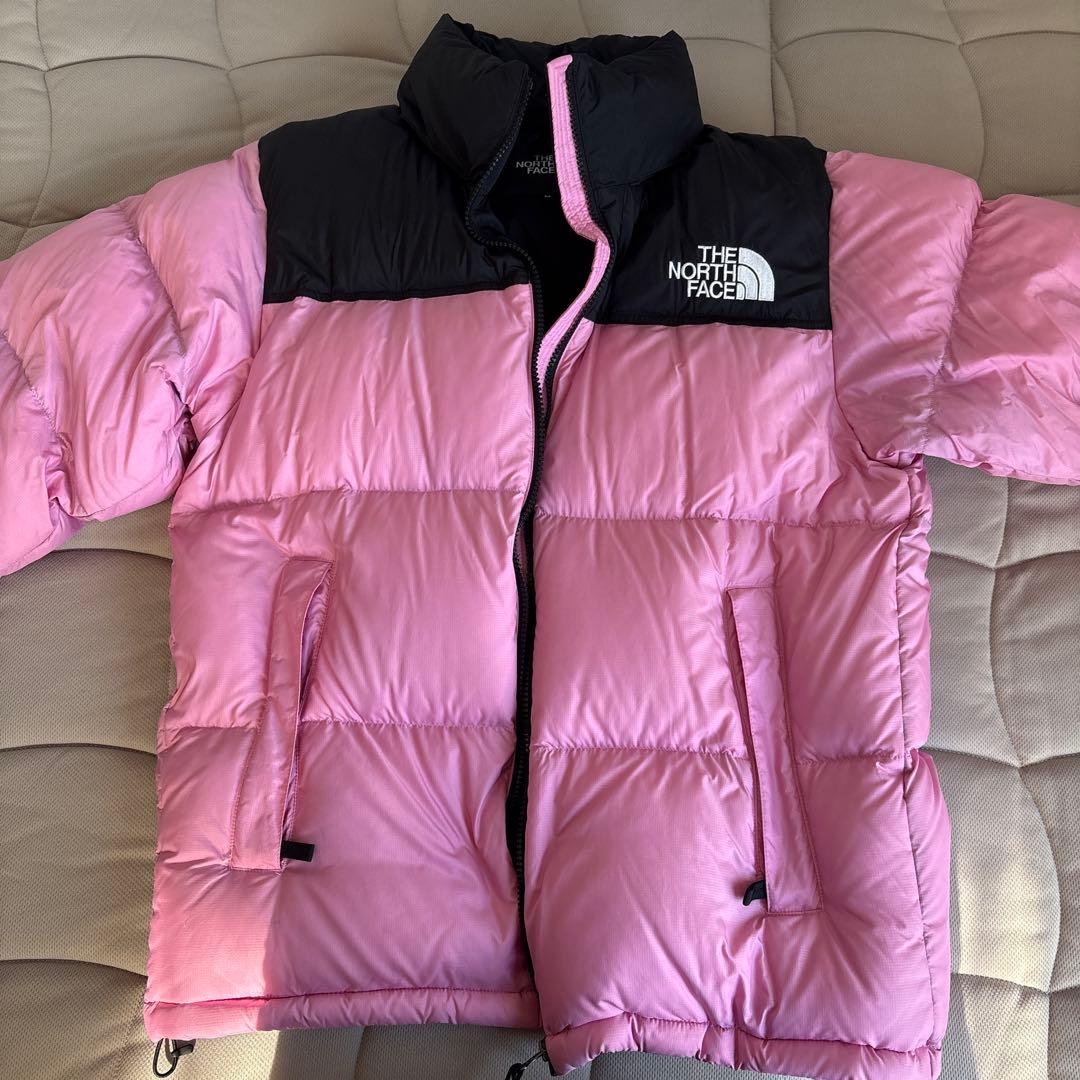 THE NORTH FACE ダウンジャケット Mサイズ ピンク/ブラック