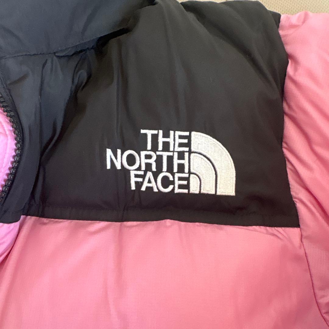 THE NORTH FACE ダウンジャケット Mサイズ ピンク/ブラック