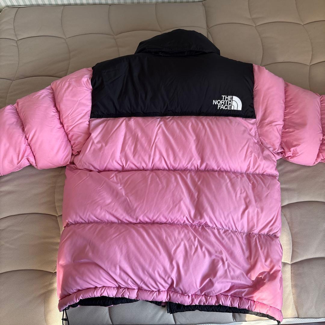 THE NORTH FACE ダウンジャケット Mサイズ ピンク/ブラック