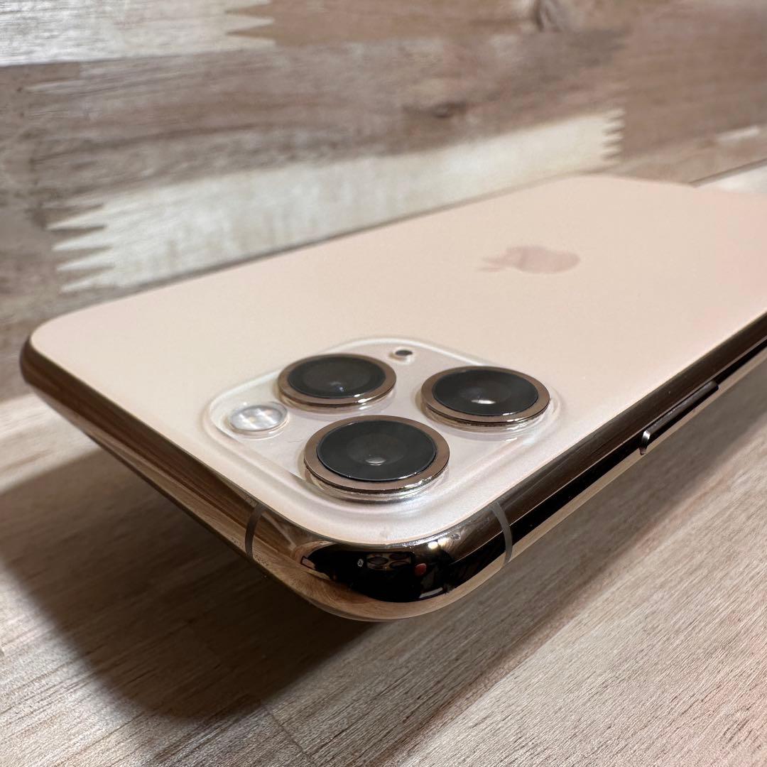 【美品】iPhone11Pro 本体 ゴールド 256GB SIMフリー