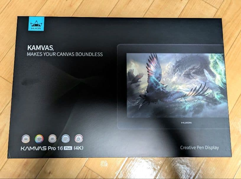 HUION Kamvas Pro 16 4K Plus スリムペン　一部ジャンク