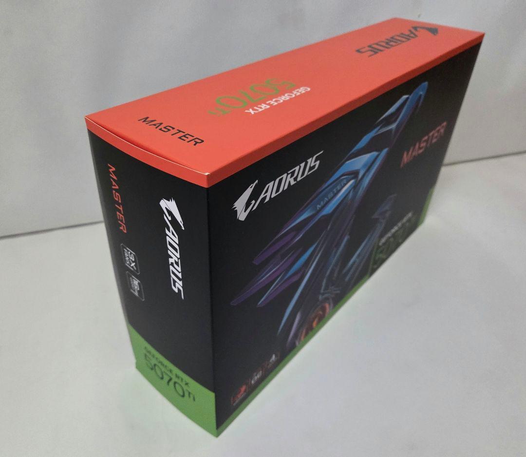 新品　 AORUS　MASTER GeForce RTX5070Ti