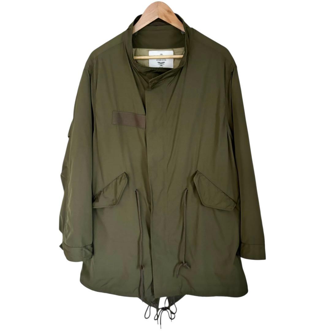 HOUSTON 米軍 M-65 モッズコート ミリタリージャケット オリーブ