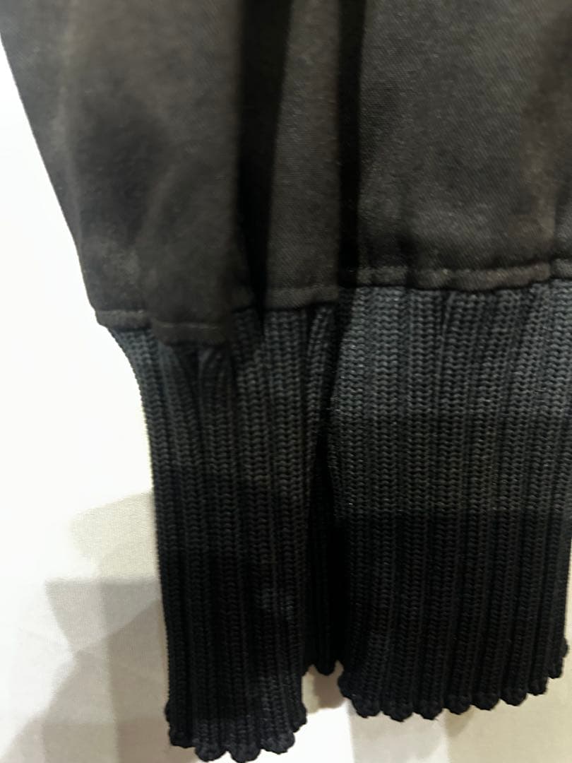 爆高級な　ジョガーパンツ　ブラック　サンプル