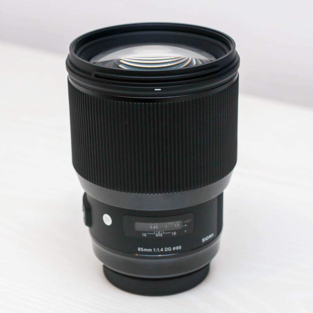 【ほぼ未使用】SIGMA 85mm F1.4 DG HSM キヤノン用