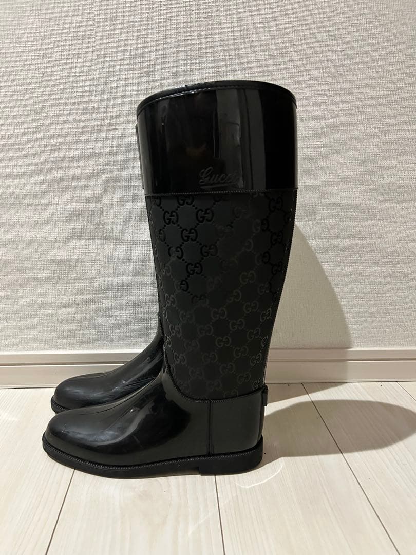 グッチ　GUCCI レインブーツ