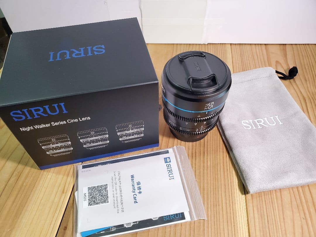 SIRUI Night Walker 55mm T1.2 Eマウント シネレンズ