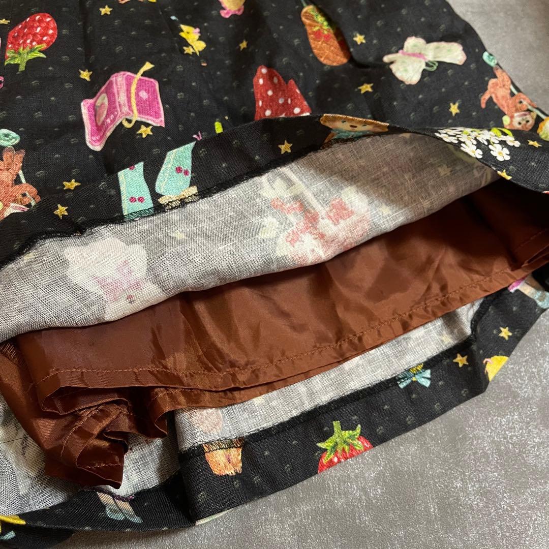 美品 yukiemon ユキエモン 人気テキスタイル ショート パンツ FREE