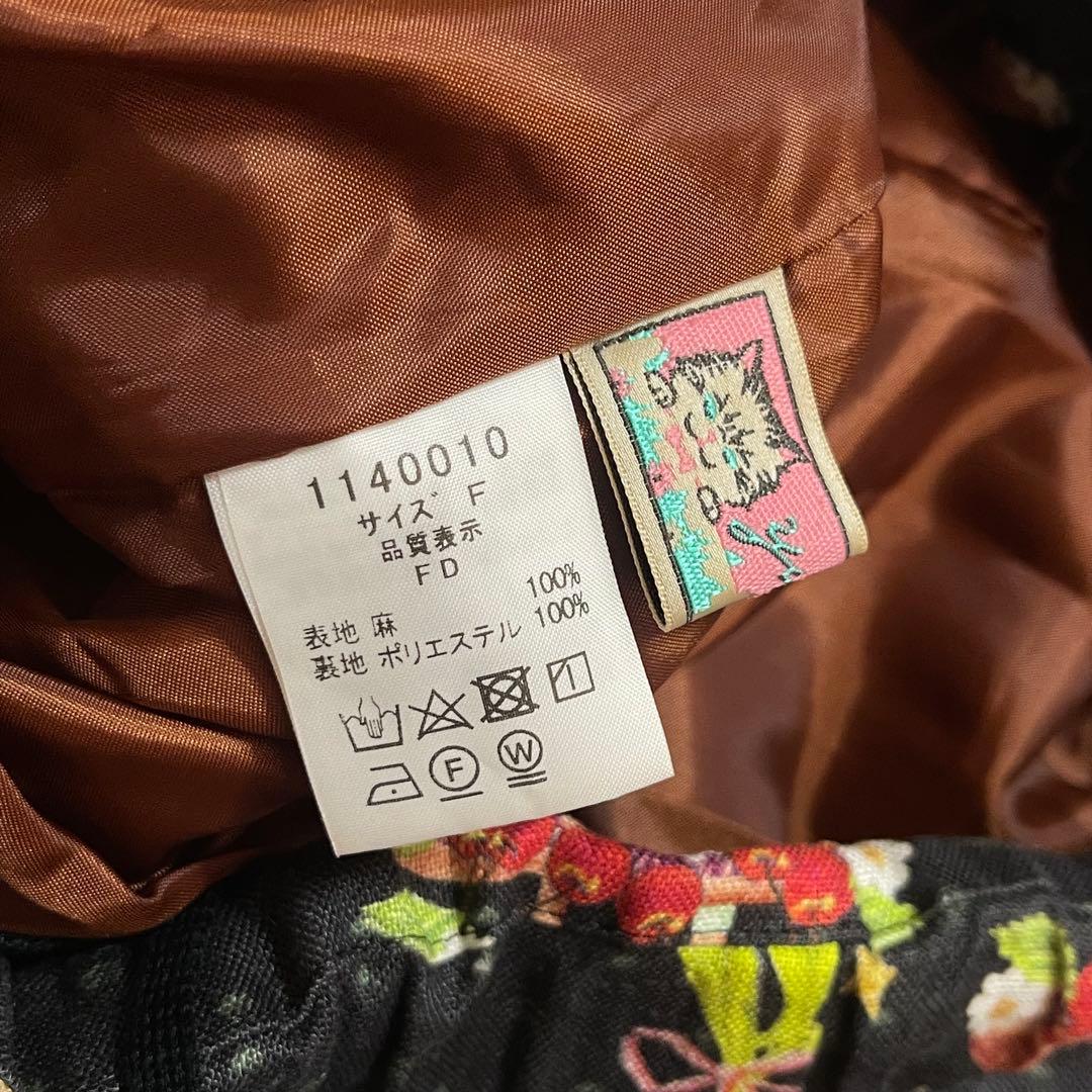 美品 yukiemon ユキエモン 人気テキスタイル ショート パンツ FREE