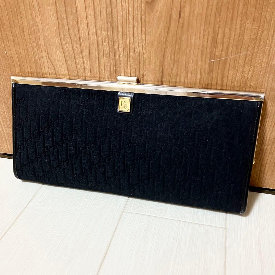 Dior ディオール クラッチバッグ セカンドバッグ トロッター ブラック