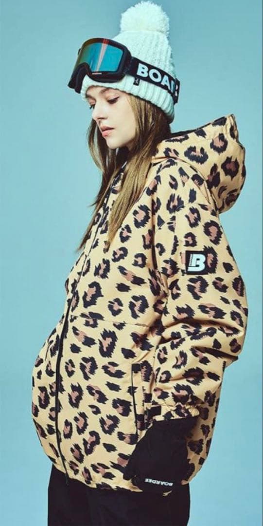 BOARDDEE ヒョウ柄 スノーボードジャケット