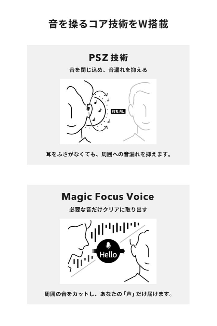 【開封済未使用品】 nwm ONE ワイヤレスヘッドホン NTT