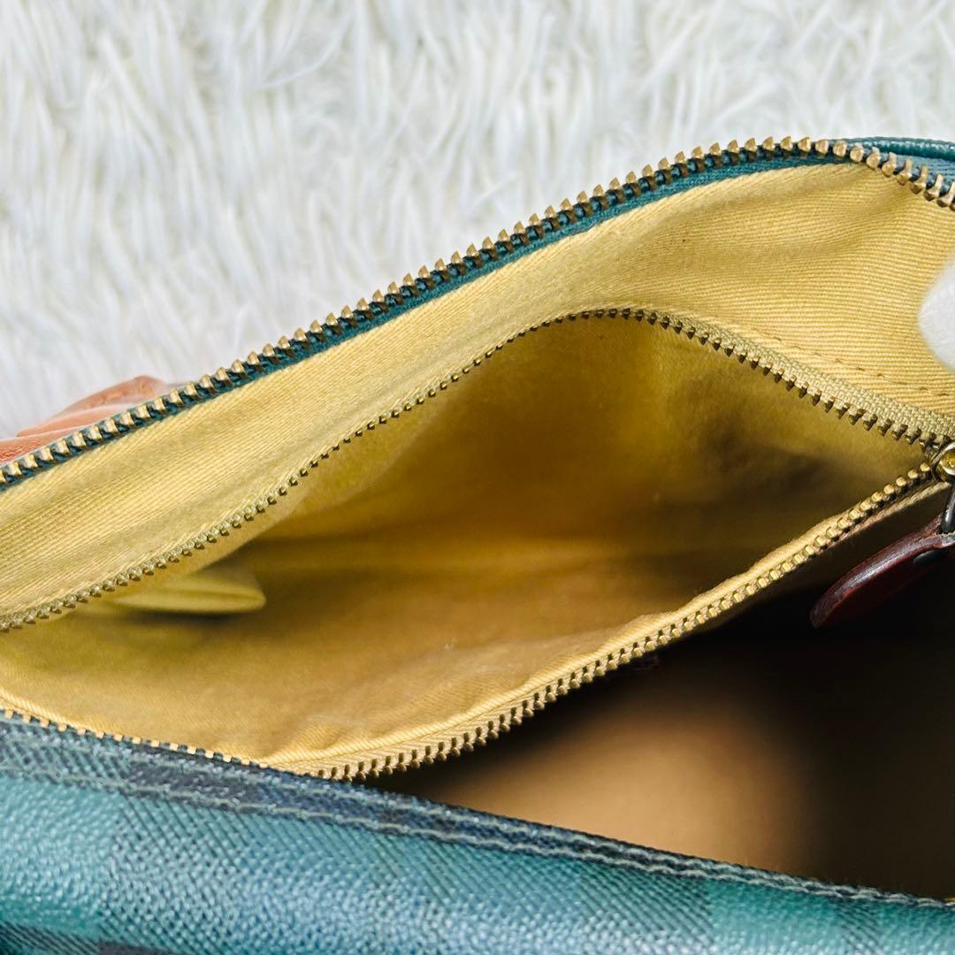 ✨美品 ポロラルフローレン ブラックウォッチ柄　ミニ ボストンバック