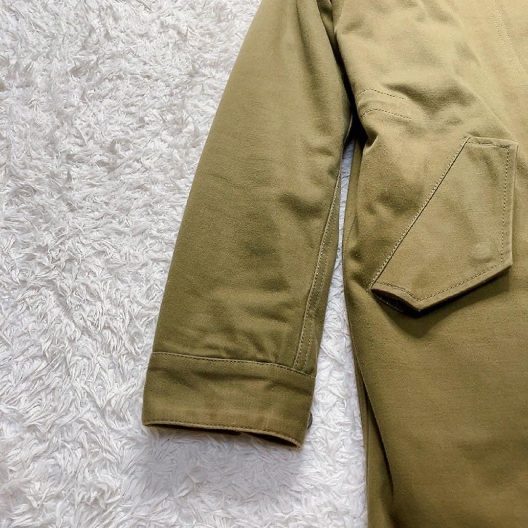 美品✨　フレッドペリー　モッズコート　ボアライナー　ファー　カーキ　 M相当