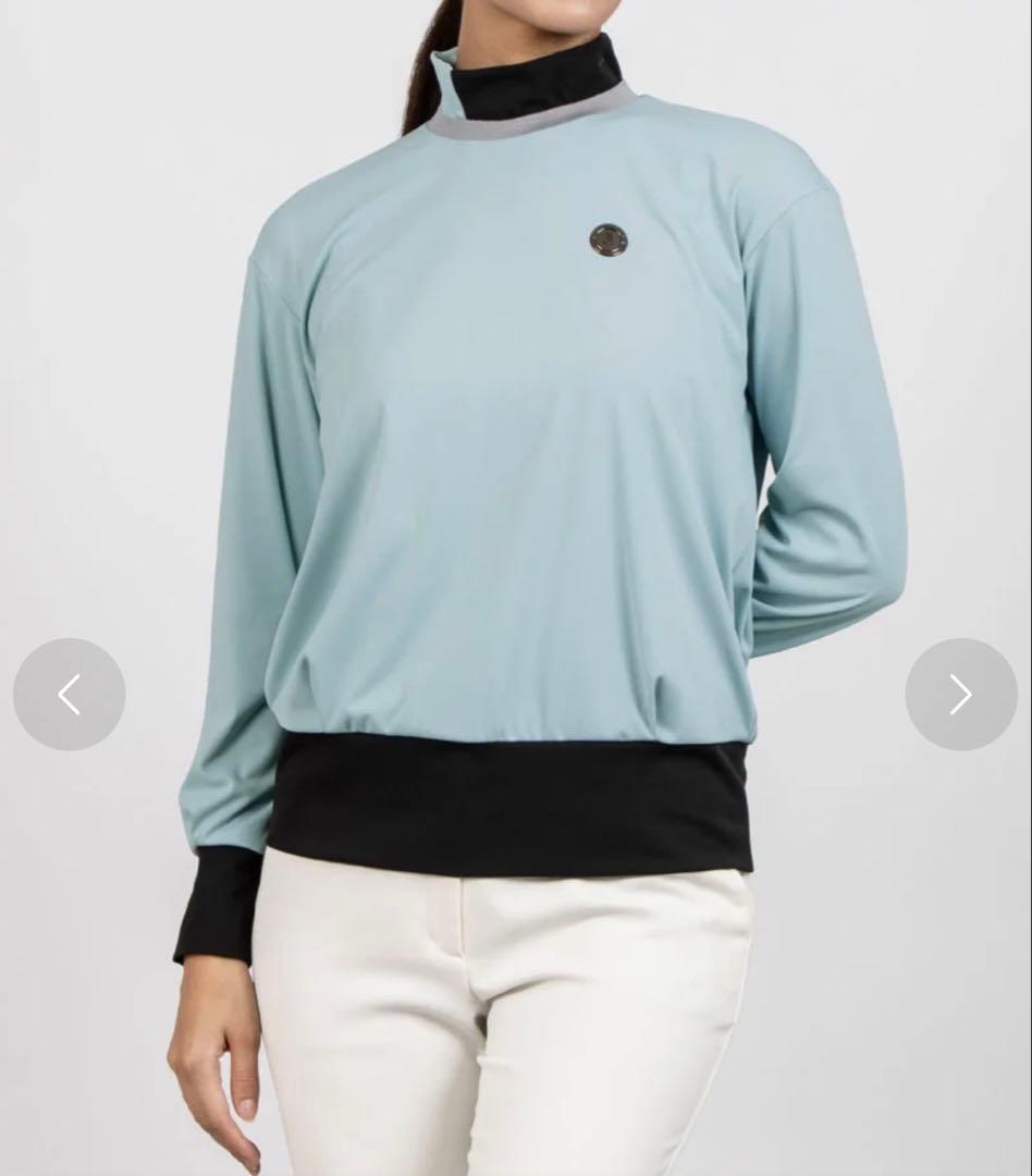 LANVIN水色 長袖 ゴルフウェア新品未使用