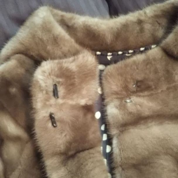 お勧め 大幅お値下げ 美品 ミンクハーフコート