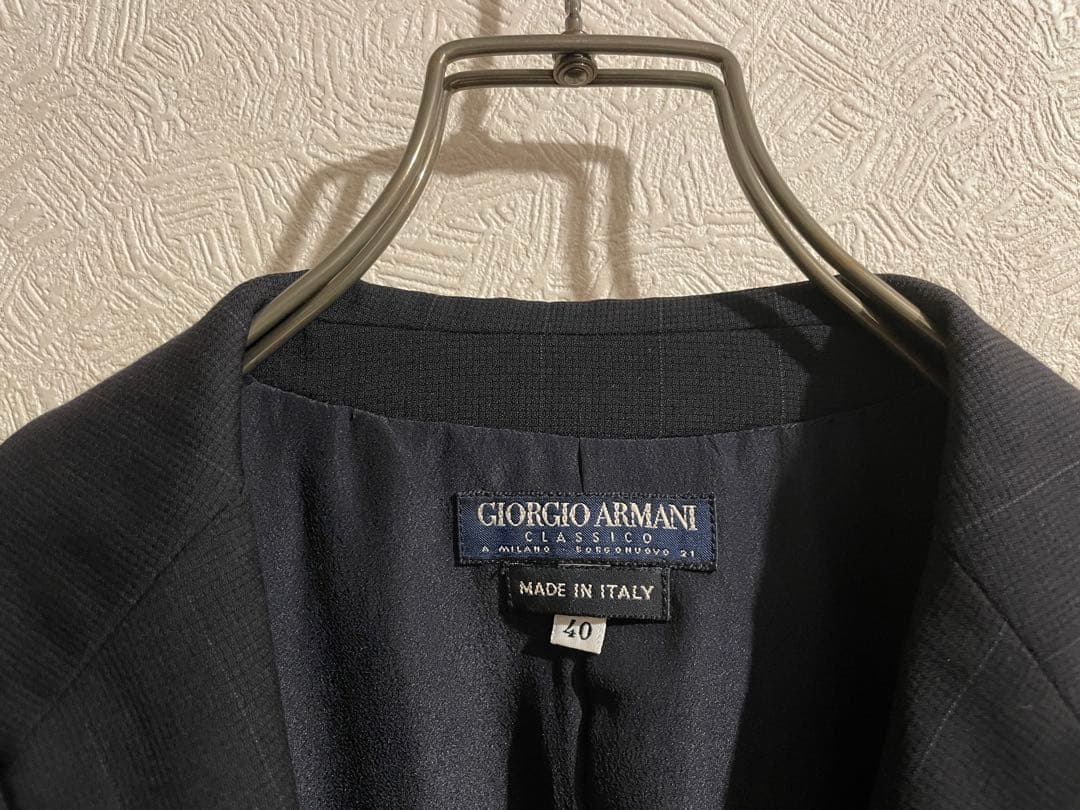 イタリア製 GIORGIO ARMANI 1B テーラード ジャケット