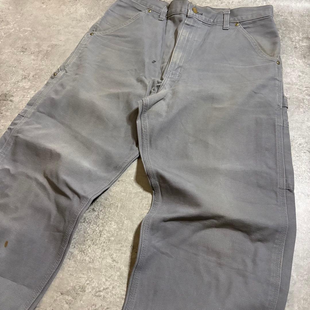 90s carharttカーハート 星タグ ダック地 ペインターパンツ USA製