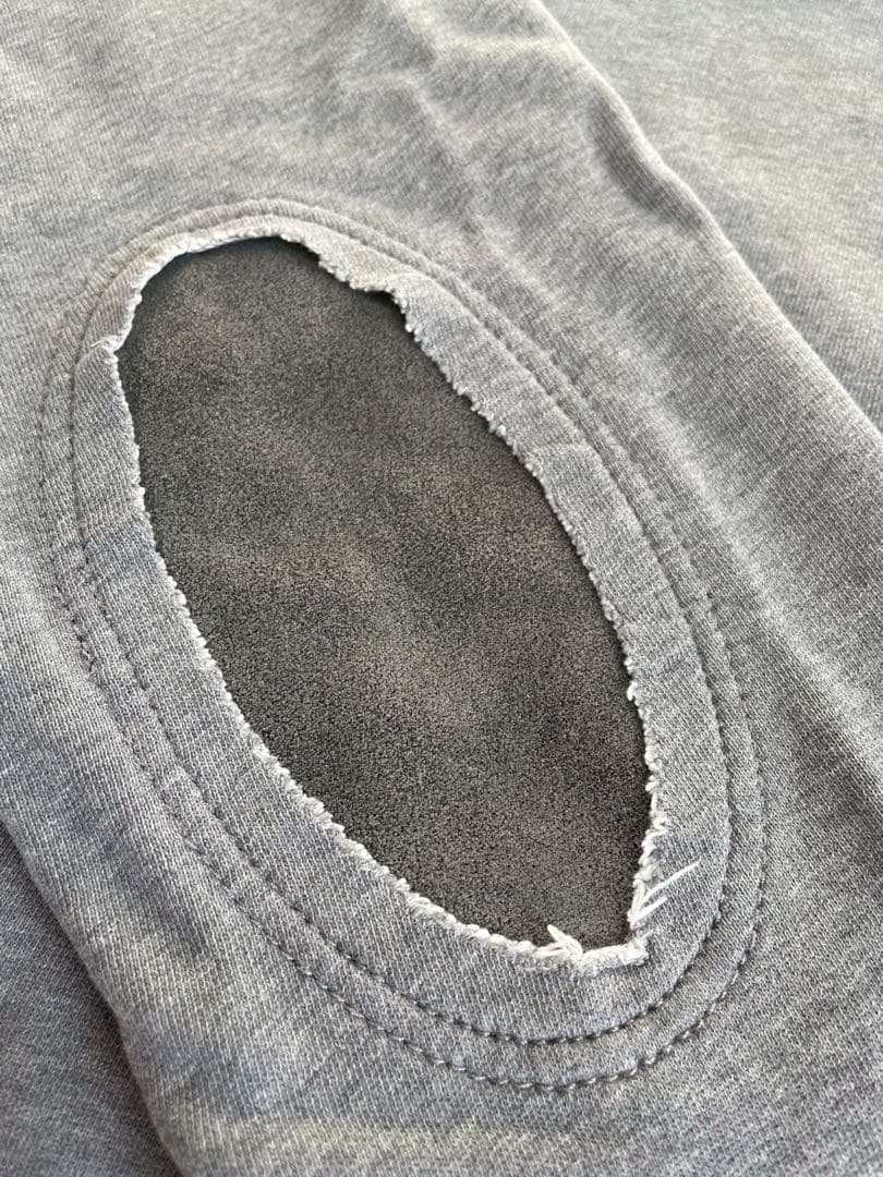 Maison Margiela 18年 エルボーパッチ クルーネック スウェット