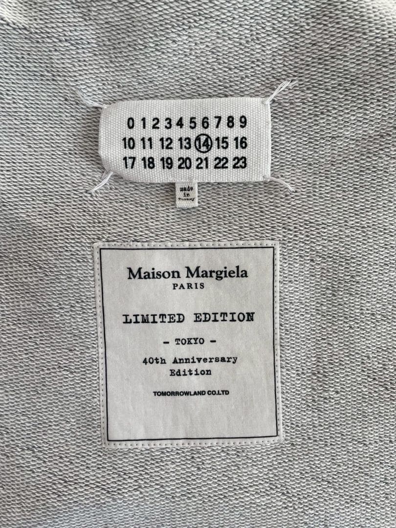 Maison Margiela 18年 エルボーパッチ クルーネック スウェット