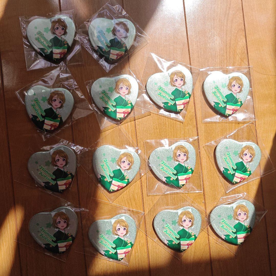 ラブライブ μ's 海外限定 OSE 缶バッジ 小泉花陽 14点セット