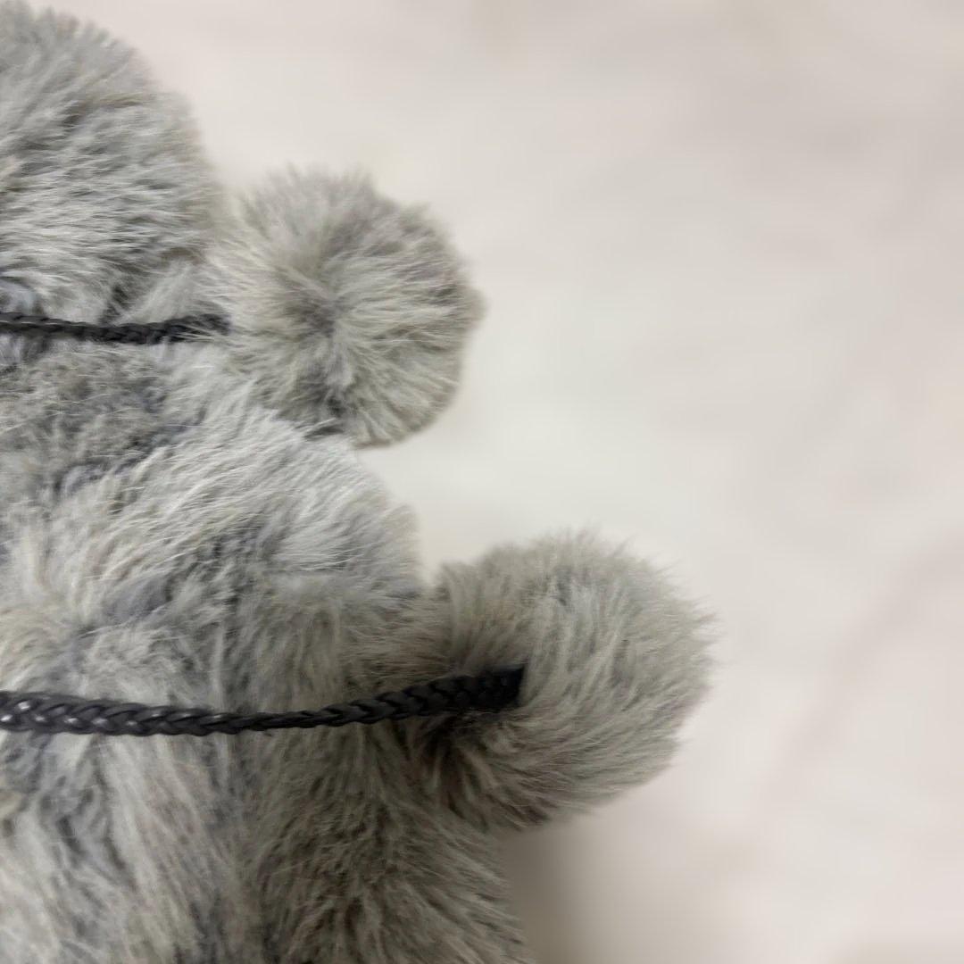 LAGUA GEM グレー ファーコート